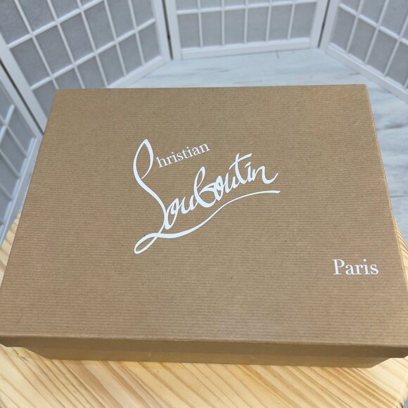 TRINIBOOT CHRISTIAN LOUBOUTIN BOOTS RED Size 38 EUR (Size 8 US) - Picture 16 of 16